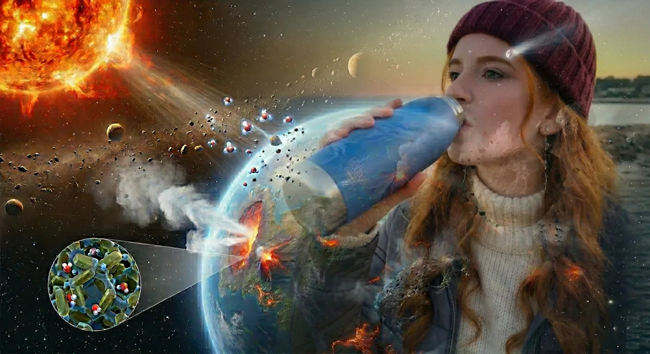 El fascinante y sorprendente origen del agua de la Tierra