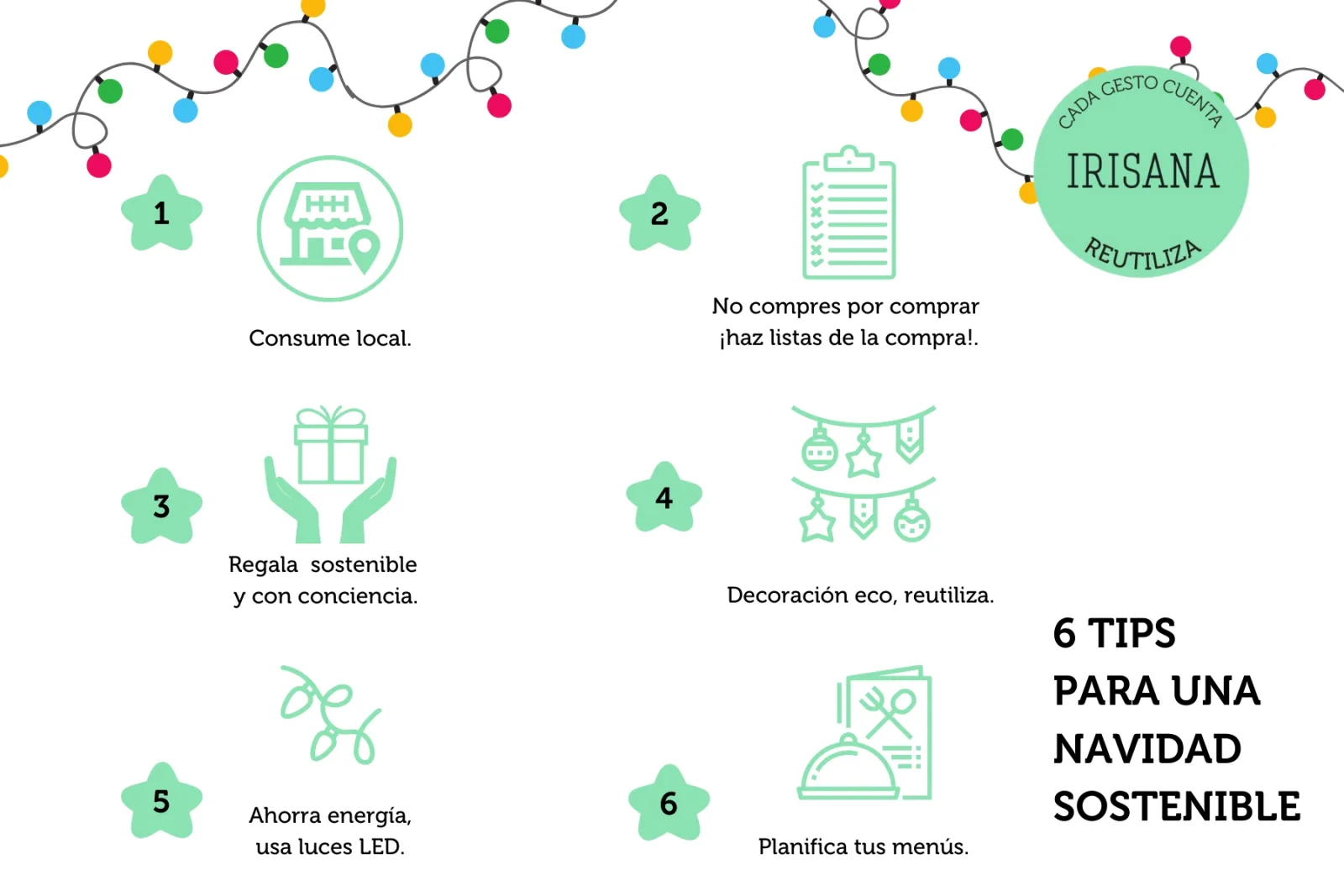 6 Tips para una Navidad sostenible