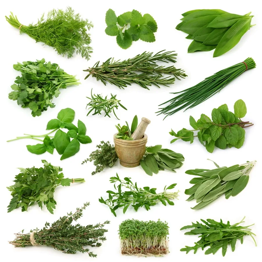 Preparación de Sal de hierbas aromáticas.