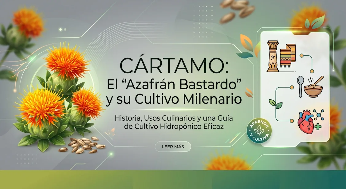 El Cártamo: Historia, Cultivo y Usos de un Sustituto Económico del Azafrán