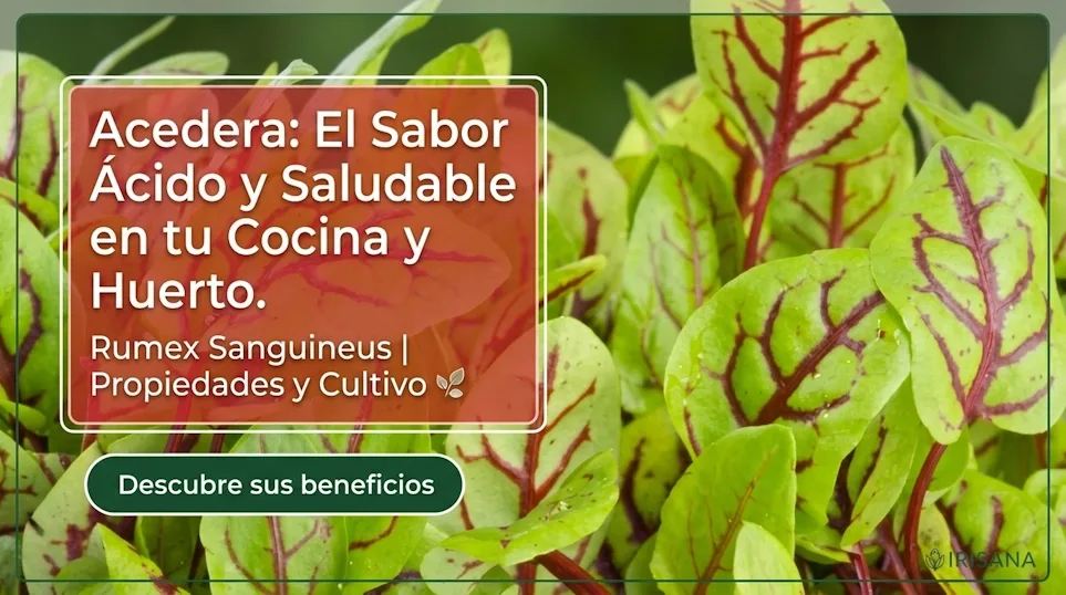 Acedera (Rumex Sanguineus): Propiedades, Cultivo y Usos Culinarios y Medicinales
